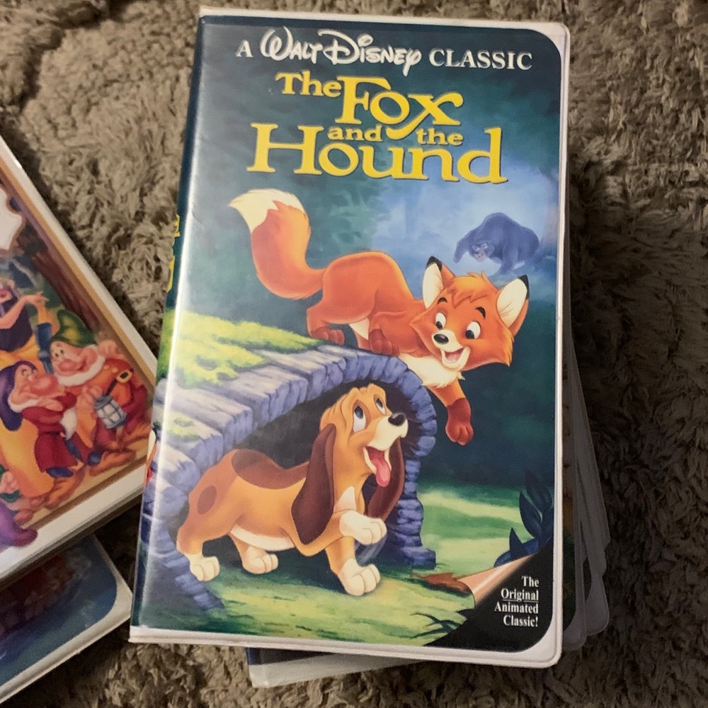 The Fox and the Hound VHS